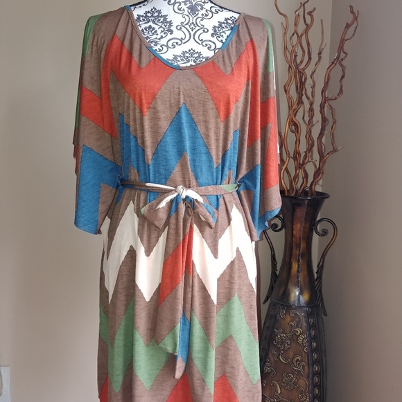 Boho chevron dress - Picture 8 of 8